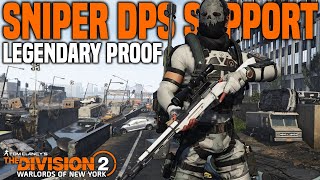 The Division 2 | Legendary Sniper DMG Support Build