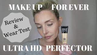 Make Up For Ever Ultra HD Perfector Skin Tint Wear Test &amp; Review | Mature Dry Skin