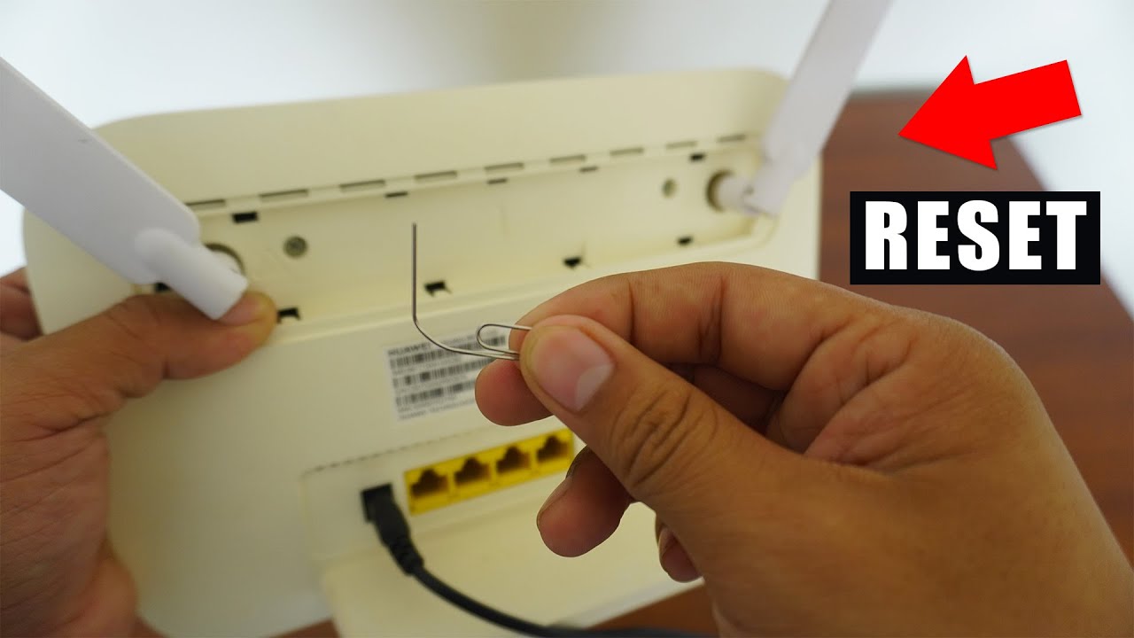 Modem HUAWEI B612 Cómo Restablecer de Fábrica RESETEAR/FORMATEAR