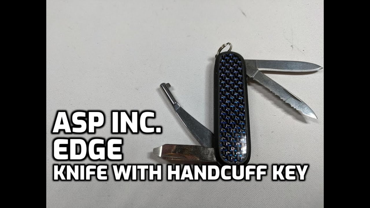 ASP Inc. Edge Swiss Army Style Knife with Handcuff Key Unboxing and Review