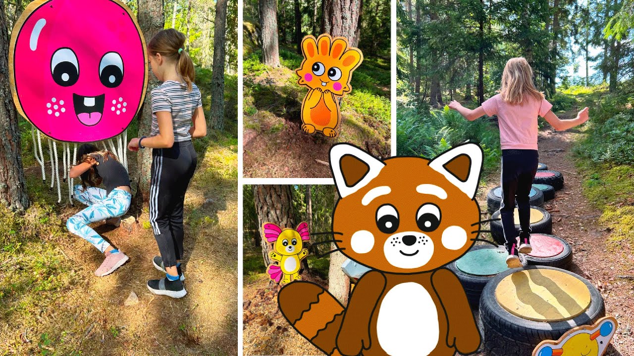 Pukkins Sagostig i Palstorp och mer roliga filmer - Lek och lär med Pukkins - Lek med oss