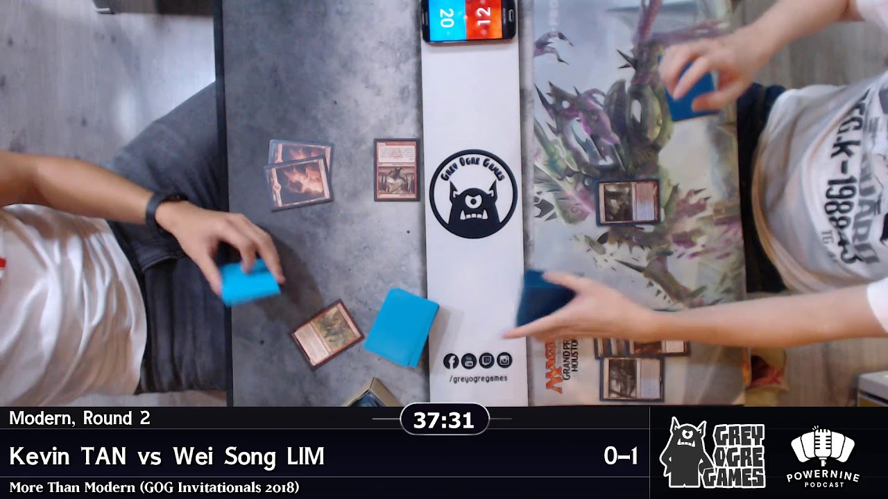 More Than Modern Round 2 - Mono Red Goblins vs Grixis Death's Shadow