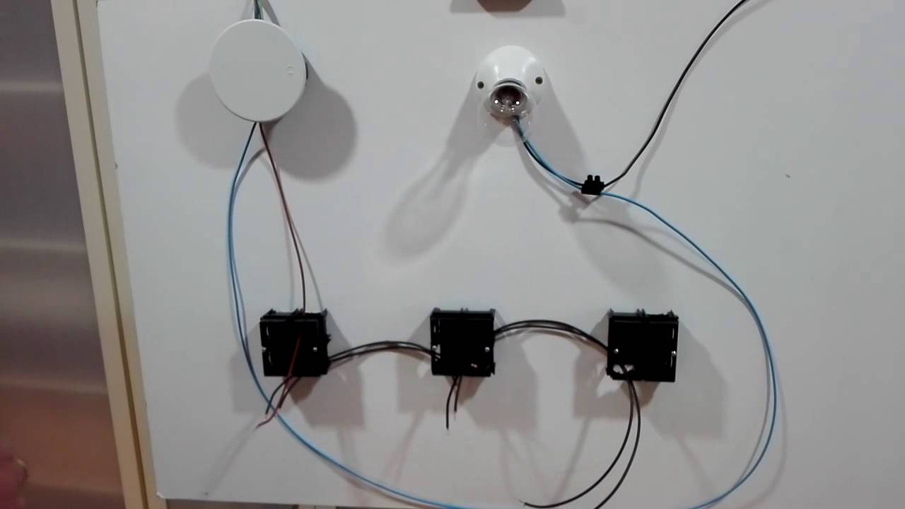 Como conectar los cables de Interruptor conmutador y cruzamiento