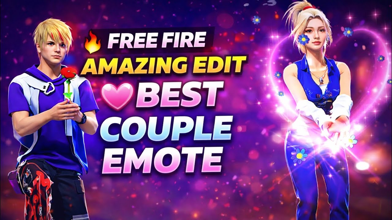Best Couple Emote in Free Fire 😘 | Viral Edit 🔥