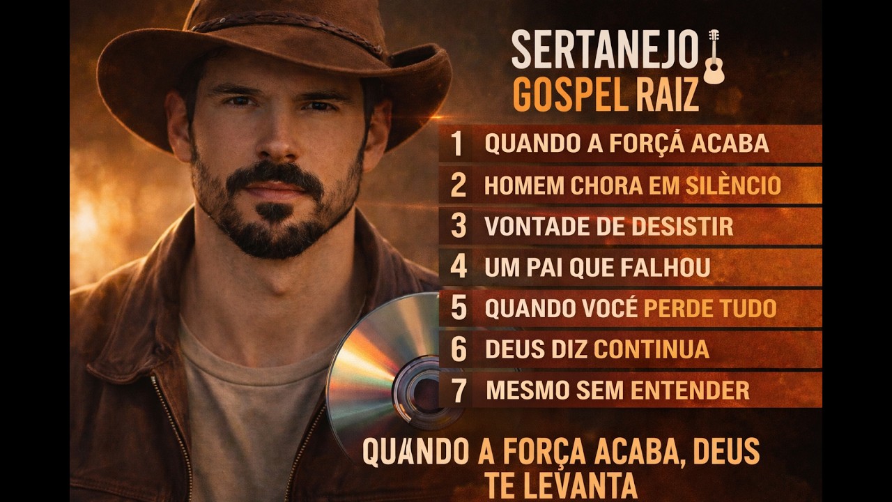 Quando a Força Acaba, Deus Te Levanta – Escute Antes de Parar | Sertanejo Gospel Raiz
