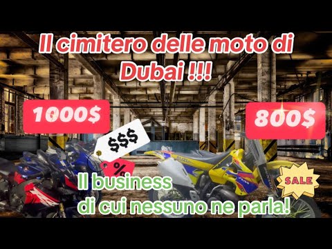 Dubai: The Motorcycle Graveyard! The Business No One Talks About!