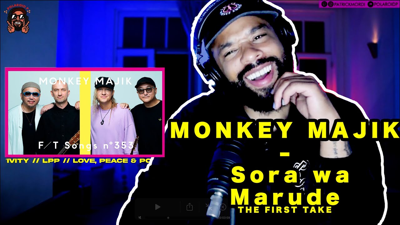 外国人が日本語を歌うと感動する MONKEY MAJIK – Sora wa Marude  // THE FIRST TAKE 【海外の反応】