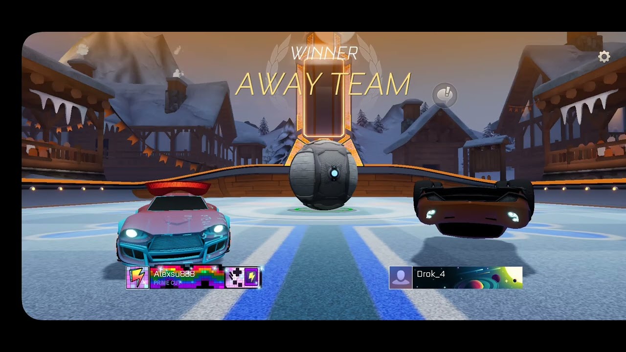 I stayed in platinum this time! #rocketleaguesideswipe on mobile.