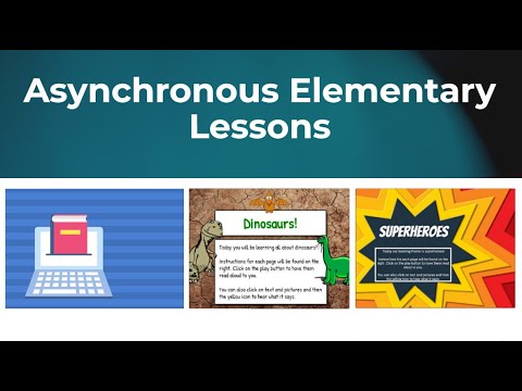 Designing Asynchronous Lessons - YouTube
