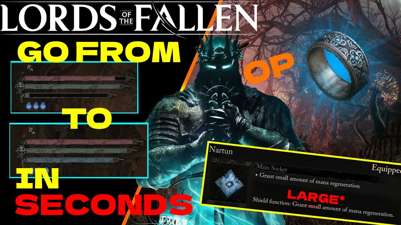 Most BROKEN INFINITE MANA Build In - Lords of The Fallen