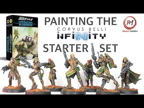 Painting Operation: Blackwind Part 1 | Haqislam | Infinity Corvus Belli
