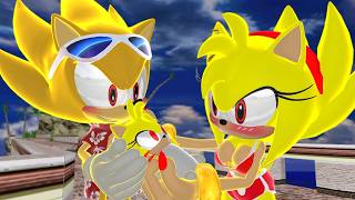 SUPER SONIC & SUPER AMY WELCOME THEIR NEWBORN BABY!