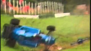 Andrea De Cesaris crash-1985 Austrian GP