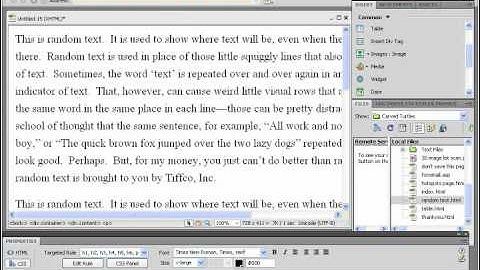 Dreamweaver CS5 Tutorial Editing CSS Styles Adobe Training Lesson 8.2
