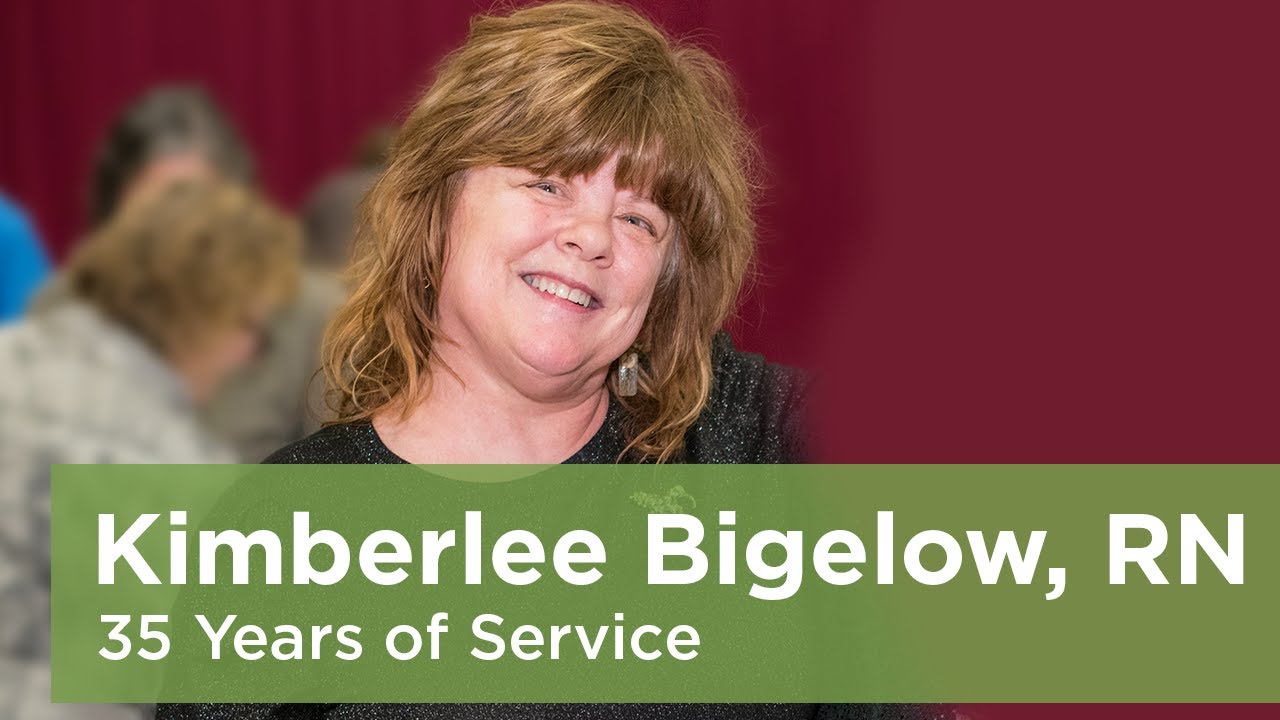 Kim Bigelow, RN 35 Years of Service YouTube