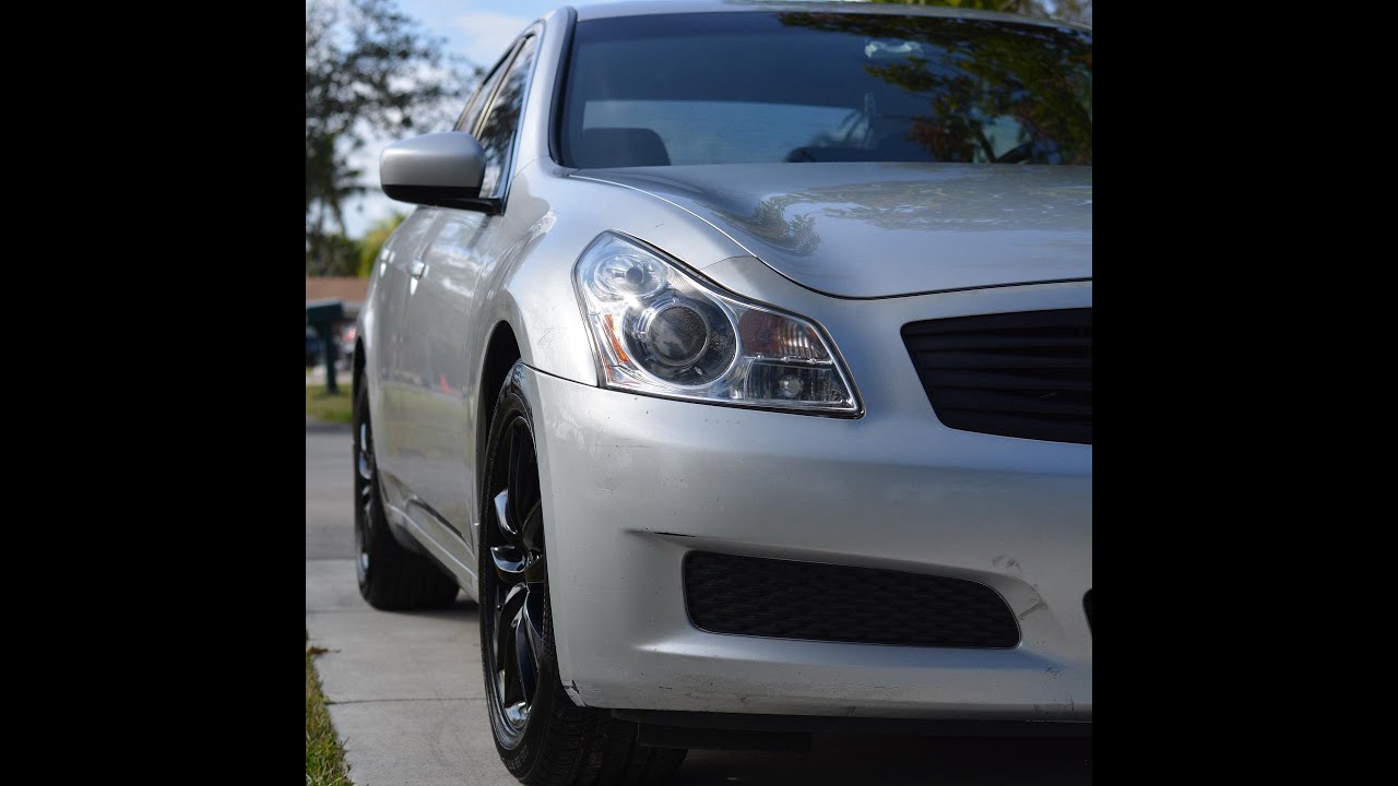 G37's FIRST MODS!! - YouTube