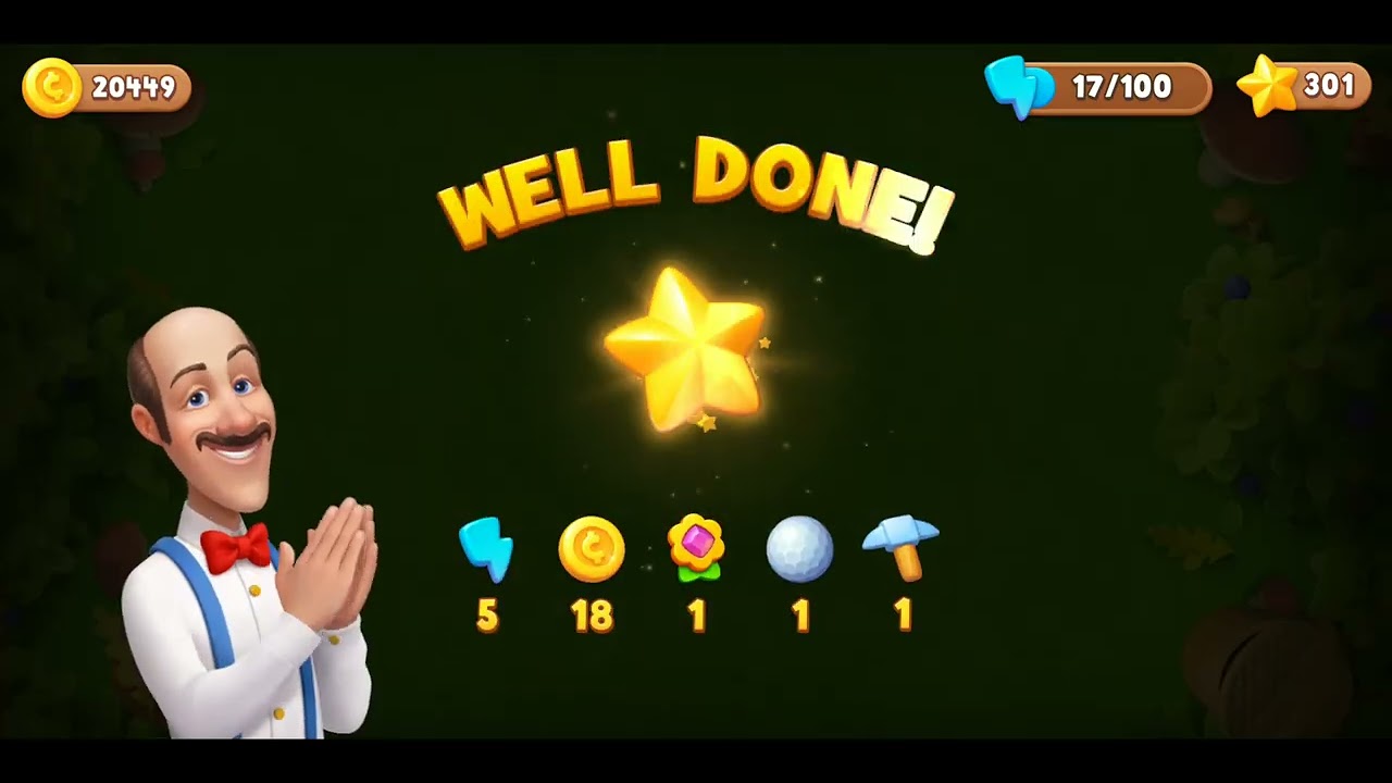 Gardenscape level 631-635