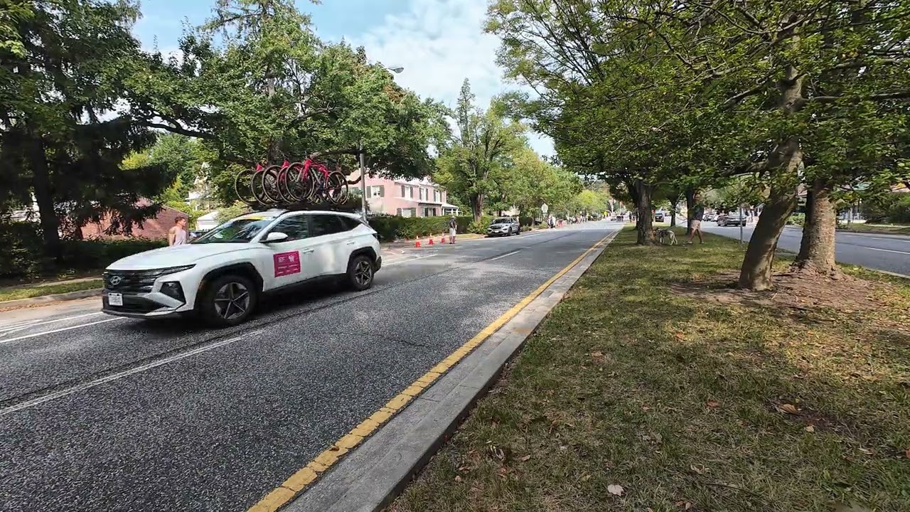 Nearly all of Women's Maryland Cycling Classic Race
