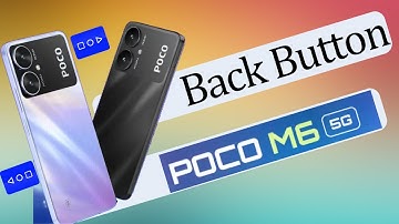 Poco M6 5G Back Button Settings Change Kaise Kare | How To Set Back Button Settings Poco M6 5G |