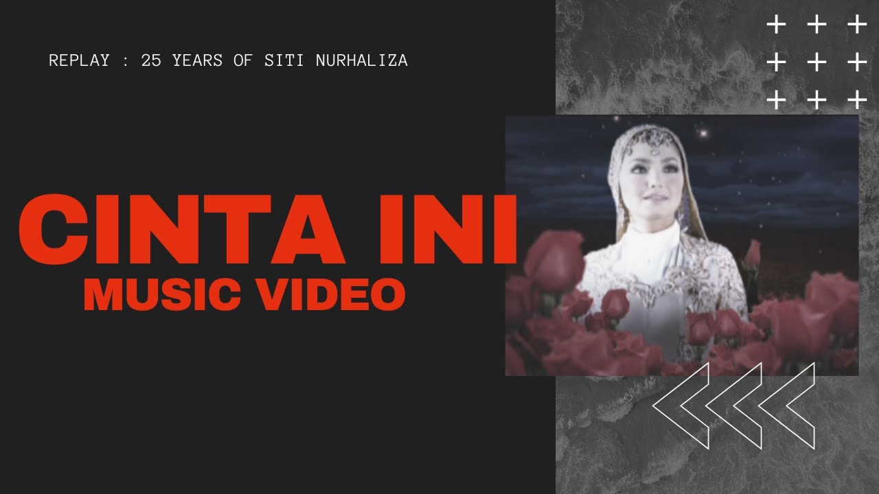 Dato’ Sri Siti Nurhaliza - Cinta Ini  (Official Music Video)