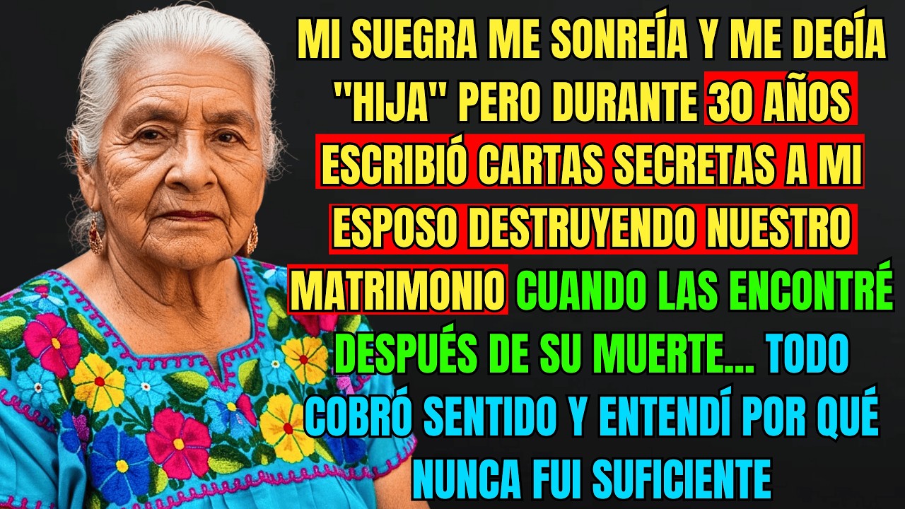 LA HISTORIA REAL DE ESTA ABUELA 👵💔 Abuela descubre plan secreto de suegra tras encontrar cartas