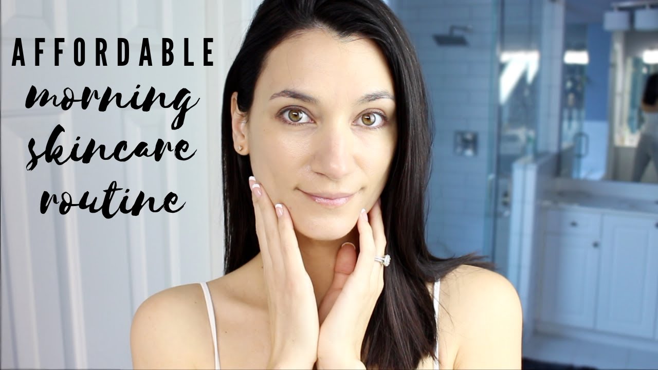 MORNING SKINCARE ROUTINE 2021 - Affordable & Pregnancy Friendly