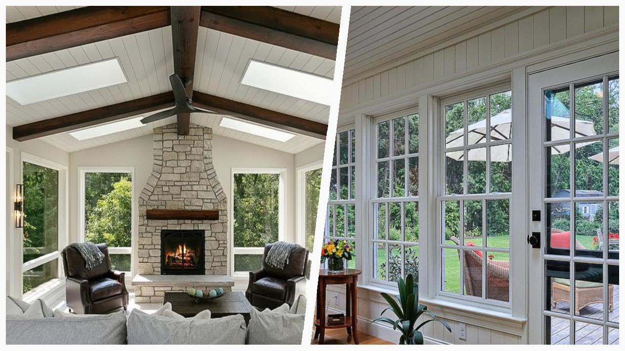 75 Gray Sunroom Design Ideas You'll Love 🌈 YouTube