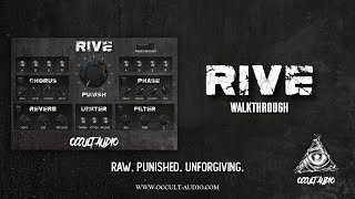 RIVE – Aggressive Guitar Engine Walkthrough | FREE Black Friday Plugin from Occult Audio #vstplugin