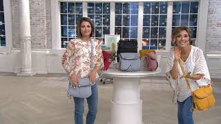 Vince Camuto Lamb Leather Crossbody Bag - Cory On Qvc