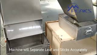 High Efficiency Tea Winnowing Machine | Automatic Separate Tea Leaves & Stems Precisely
