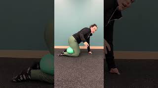 Fire Hydrant with Pilates Ball