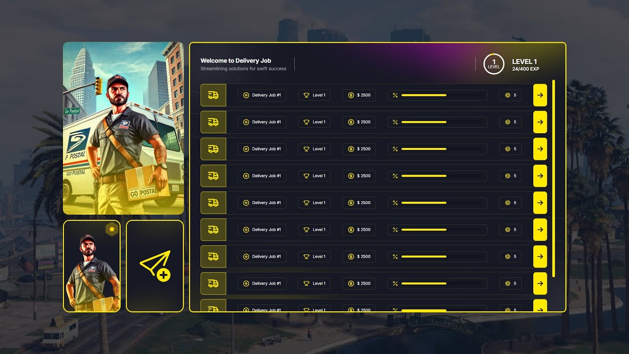 Fivem Multiplayer Delivery Job | WASD Scripts