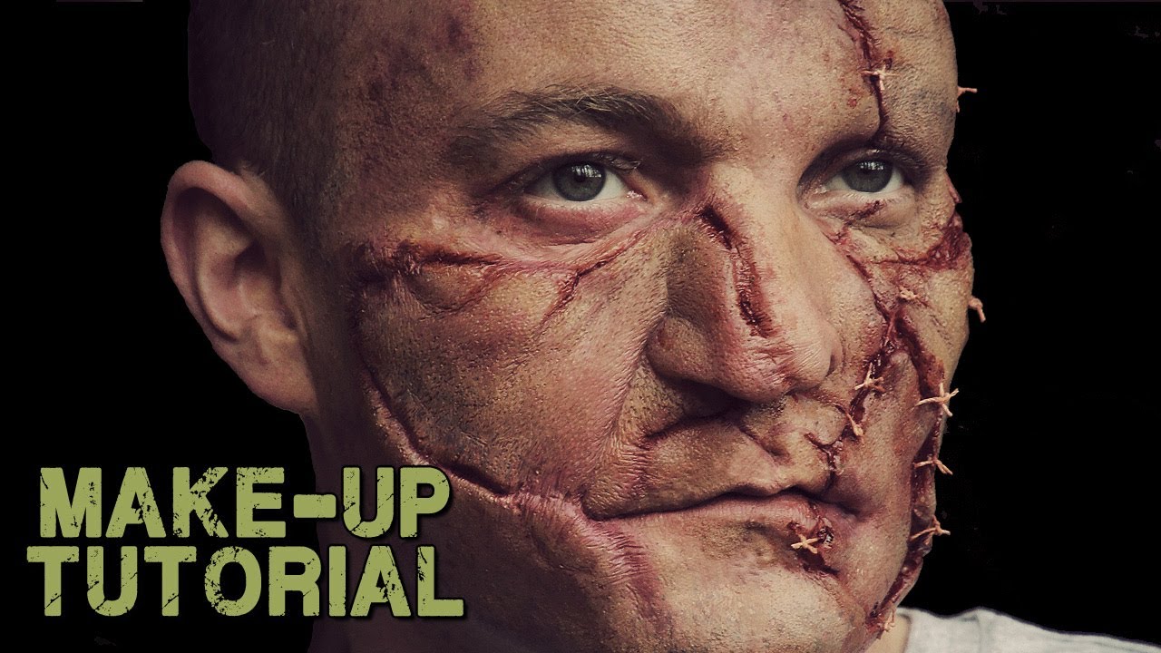 Zombie Frankenstein Prosthetic FX Makeup Tutorial Trailer YouTube