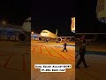 Royal Brunei Airlines baru tiba dari Brunei dengan nomor penerbangan BI737