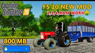 fs 20 indian tractor mod download link 1 2 3 GB RAM fs 20 indian tractor new map mod