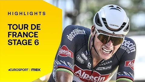 TOUR DE FRANCE 2025 - ÉTAPE FOLLE ! Van der Poel reprend le maillot JAUNE à Pogacar pour 1 SECONDE
