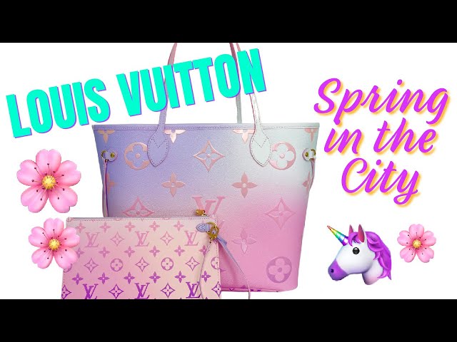 Louis Vuitton, Bags, Louis Vuitton Spring In The City Neverfull Mm  Sunrise Pastel