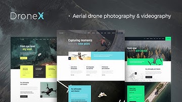 DroneX | Aerial Photography & Videography WordPress Theme | Themeforest Website Templates and Themes