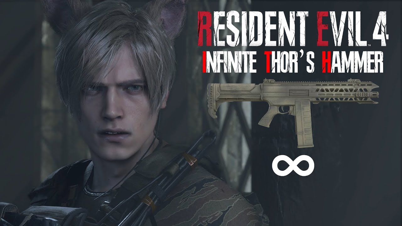 Resident Evil 4 Remake - Infinite Thor's Hammer Only in Professional Full Gameplay