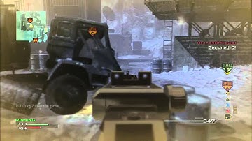 Mw3: 50 GunStreak With MP7 On Outpost