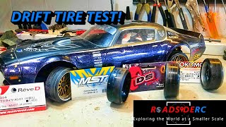 TESTED!  RC Drift Tires for P-Tile. ReveD | Yokomo | DS Racing | MST