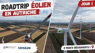 🇦🇹 ROADTRIP ÉOLIEN EN AUTRICHE 🇦🇹 | JOUR 1 : À LA DÉCOUVERTE DES PREMIERS PARCS ! ft @AéroFroudre