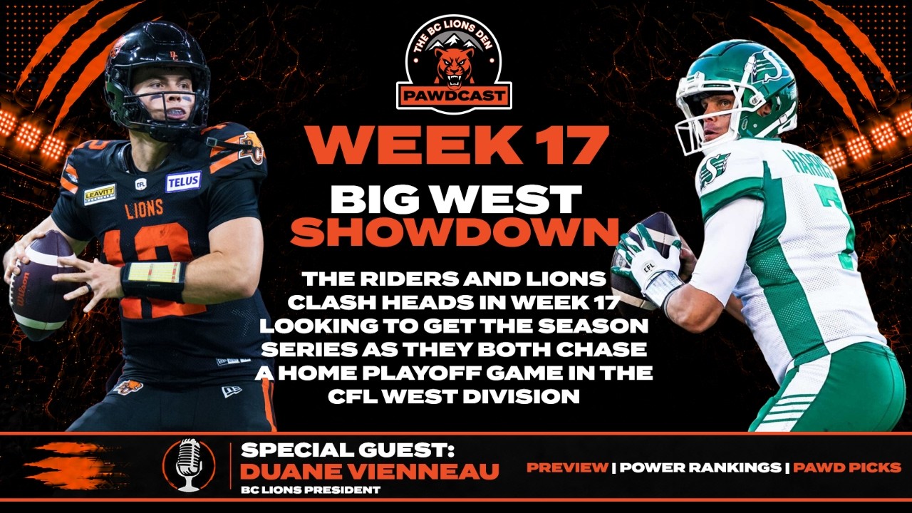 S8 Episode 24 - Showdown in the West! - BC Lions President Duane Vienneau