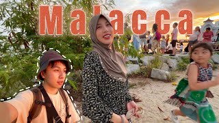 first time go to Malacca and saw the most beautiful sunset near to the Masjid!