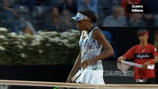 Garbine Muguruza v. Venus Williams - Rome 2017 QF Highlights