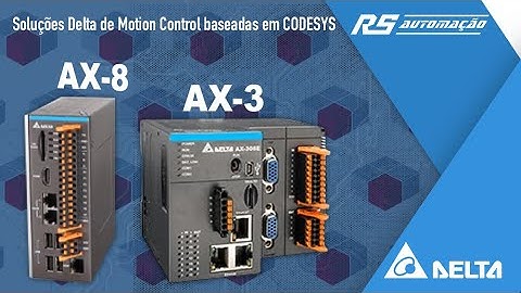 RS Automação | CODESYS Solutions  AX 8 & AX 3 Series Motion Control
