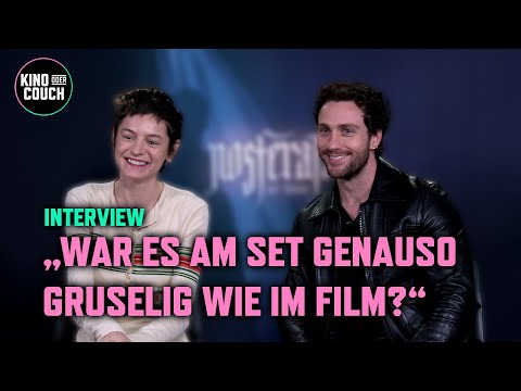 Emma Corrin and Aaron Taylor-Johnson are the perfect couple in Nosferatu