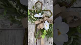 How to Make a Magnolia Cross Wreath Door Hanger | Complete Kit &amp; Tutorial