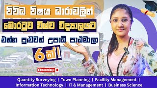 Quantity Surveying | Facility Management | Town Planning | Information Technology | Business Science