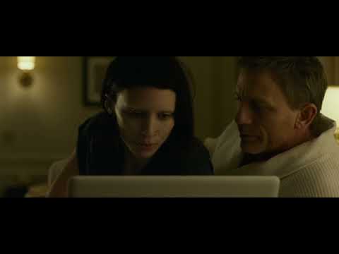 Daniel Craig, Rooney Mara in The Girl with the Dragon Tattoo - look